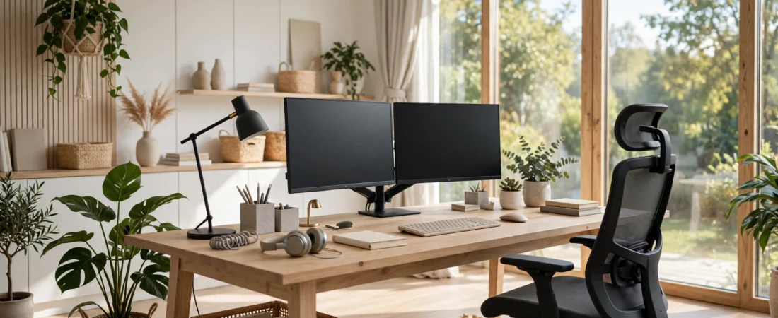 Home Office dos Sonhos: O Guia Completo com Ideias para Criar um Espaço de Trabalho Bonito, Ergonômico e Altamente Produtivo