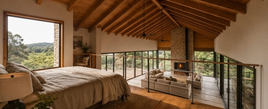 Mezaninos na arquitetura residencial: como criar novos ambientes e transformar a sensação de espaço da sua casa